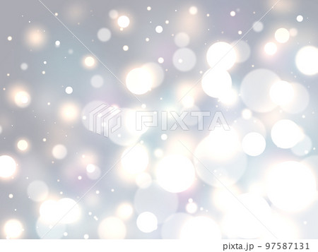 美しくキラキラ輝くカラフルなピンボケ背景 97587131