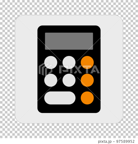 calculator icon. computer calculator. electronic calculation. vector. 97589952