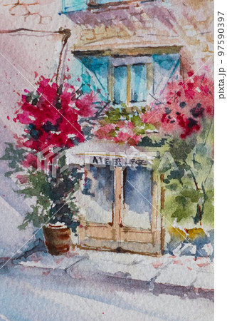 フランス　パリのCafe 97590397