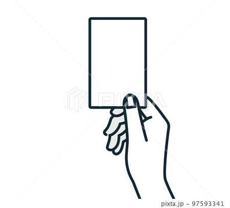 カードで決算をするベクターイラスト素材。 97593341