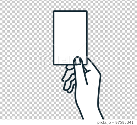 カードで決算をするベクターイラスト素材。 97593341