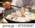 Taiwan mala spicy duck blood hot pot 97593687