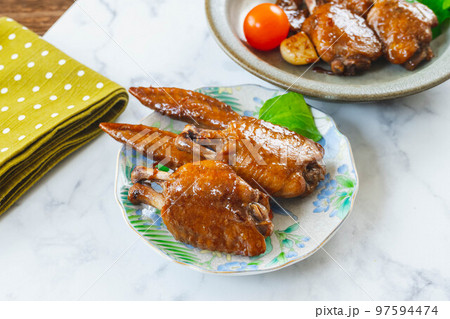 手羽先の照り焼き 97594474