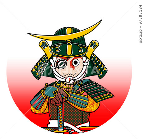 独眼竜正宗,伊達政宗,メンコ04 97595184