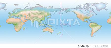 時差用地図A 97595368
