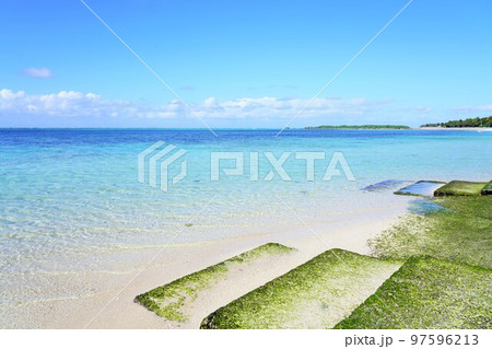 沖縄の美しい海(国営沖縄記念公園・エメラルドビーチ) 沖縄の美しい海(国営沖縄記念公園・エメラルドビーチ) 97596213