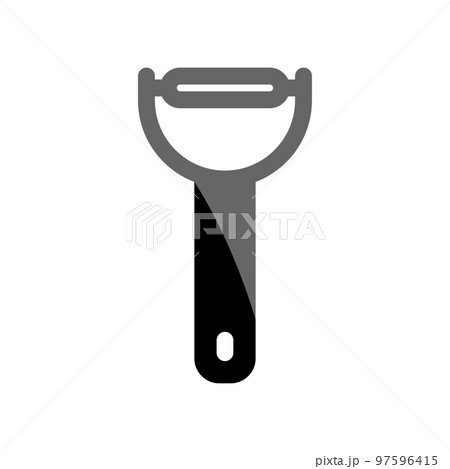 Illustration Vector graphic of peeler icon Illustration Vector graphic of peeler icon 97596415
