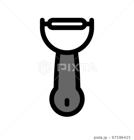 Illustration Vector graphic of peeler icon 97596425