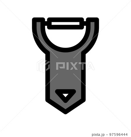 Illustration Vector graphic of peeler icon 97596444