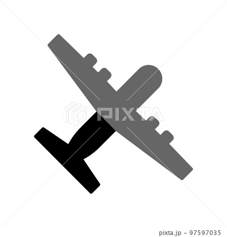Illustration Vector graphic of Plane Icon Illustration Vector graphic of Plane Icon 97597035
