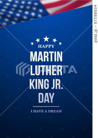 Martin Luther King Jr. Day banner. 97598934