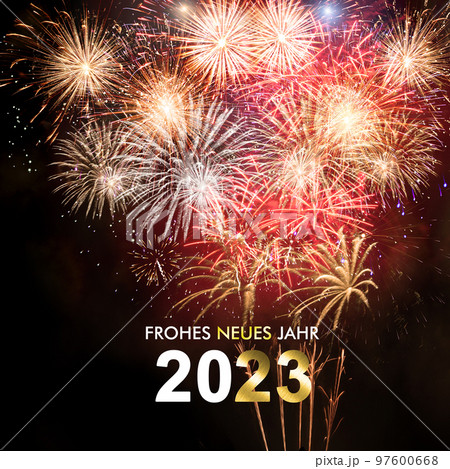 Happy New Year Background. Start to 2023. 3D illustration 97600668