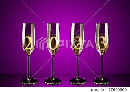 Happy New Year Background. Start to 2023. 3D illustration 97600669