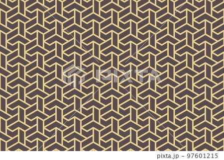 Seamless Geometric Vector Background, Modern Abstract Pattern 97601215
