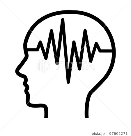 顔と波形 97602271