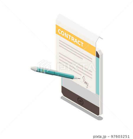 Business Electronic Contract Composition 97603251