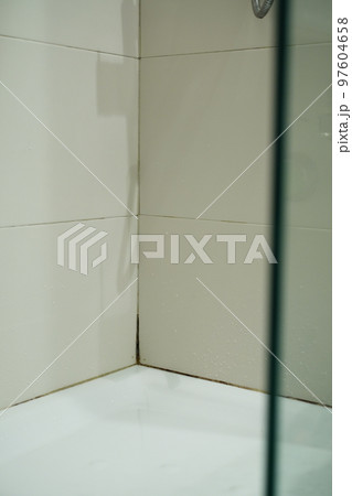 シャワーの黒カビ、汚れ 97604658