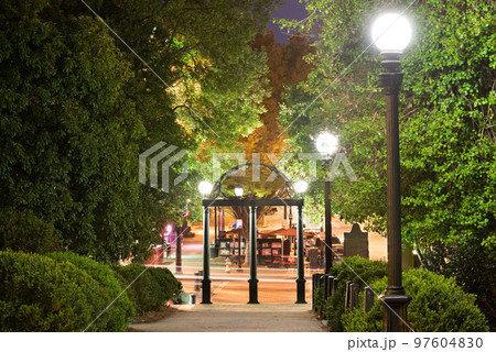 Historic Archway at Night Historic Archway at Night 97604830