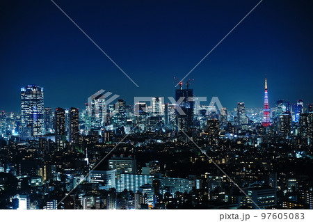 東京の夜景, 日本, 夜景, 夜, 恵比寿, タワー, ビル, 都会, 道路, ライト, 風景, 光 東京の夜景, 日本, 夜景, 夜, 恵比寿, タワー, ビル, 都会, 道路, ライト, 風景, 光 97605083
