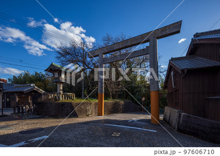 東海道 関宿 の古い町並み  三重県 亀山市 97606710