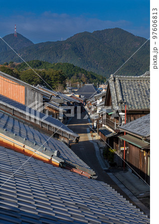 東海道 関宿 の古い町並み 三重県 亀山市 東海道 関宿 の古い町並み 三重県 亀山市 97606813