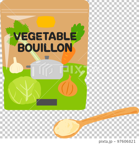 袋入りの野菜ブイヨン 97606821