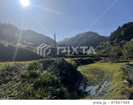 両合棚田 大分県宇佐市 南院内 両合棚田 大分県宇佐市 南院内 97607489
