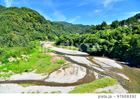 砂田橋/裾花川周辺の風景(長野県長野市)【2022.9】 砂田橋/裾花川周辺の風景(長野県長野市)【2022.9】 97608392
