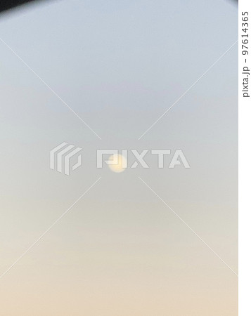 冬の夕空 冬の夕空 97614365