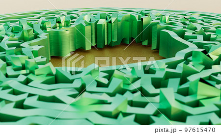 Abstract background. Geometry color shapes. 3d render Abstract background. Geometry color shapes. 3d render 97615470