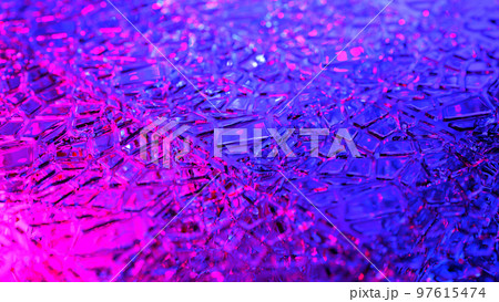 Abstract background. Geometry color shapes. 3d render 97615474