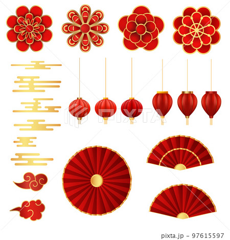 Chinese Lunar New Year Set 97615597