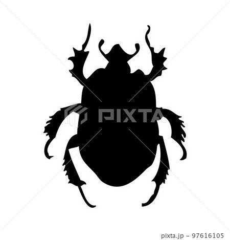 Beetle Silhouette 97616105
