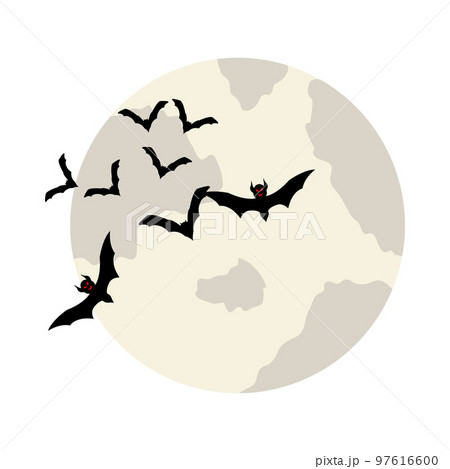 Happy Halloween Moon Element 97616600