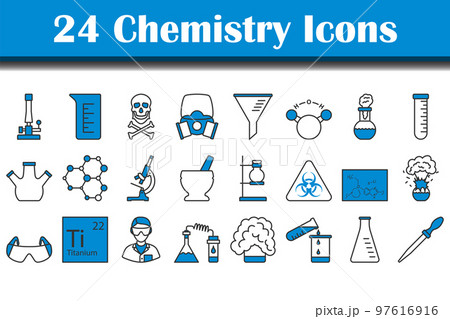 Chemistry Icon Set 97616916