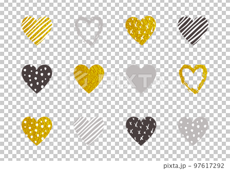 Heart symbol vector illustration icon set Heart symbol vector illustration icon set 97617292