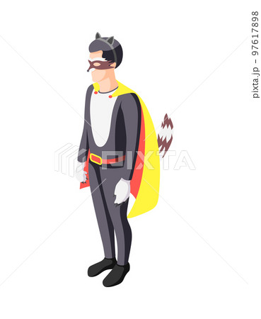 Racoon Suit Masquerade Composition 97617898