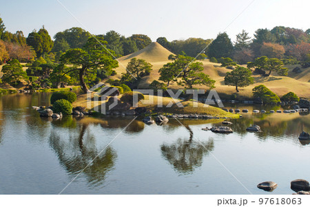 水前寺成趣園(水前寺公園)・大名庭園、日本庭園(熊本県熊本市の観光地) 水前寺成趣園(水前寺公園)・大名庭園、日本庭園(熊本県熊本市の観光地) 97618063