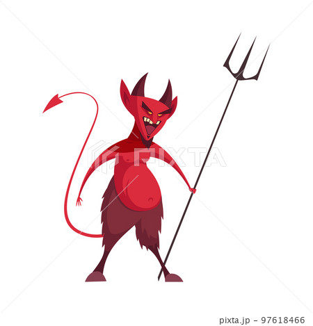 Evil Character Devil Compositionのイラスト素材 [97618466] - PIXTA