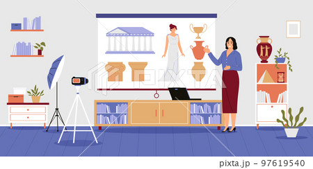 Flat School Teacher 97619540