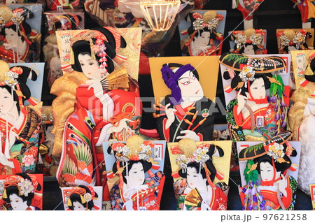 浅草歳の市　羽子板市　浅草寺　 97621258