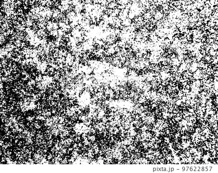 Black and white grunge. Distress overlay texture. Abstract surface dust and rough dirty wall background concept.  Distress illustration simply place over object to create grunge effect. Vector EPS10. 97622857