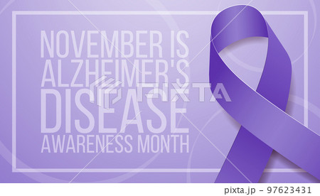 Alzheimers disease awareness month concept. 97623431