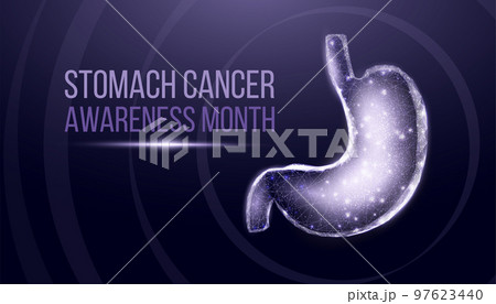Stomach Cancer Awareness Month concept. 97623440