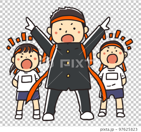 sports day cheering squad sports day cheering squad 97625823