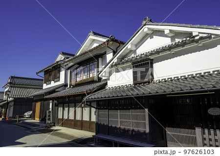 丹波篠山 河原町妻入商家群 兵庫県丹波篠山市 丹波篠山 河原町妻入商家群 兵庫県丹波篠山市 97626103