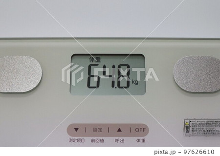 体重測定結果　64kg 97626610