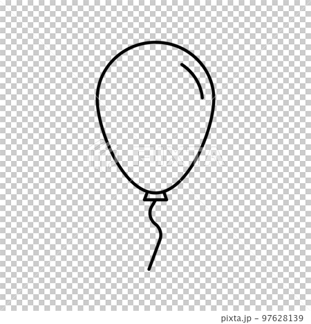 Simple balloon icon. decoration. vector. 97628139