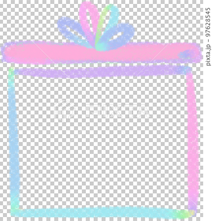 Rainbow line Gift illustrations - Stock Illustration [97628545] - PIXTA