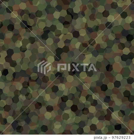 Texture military camouflage seamless pattern. Abstract army vector illustration Texture military camouflage seamless pattern. Abstract army vector illustration 97629223